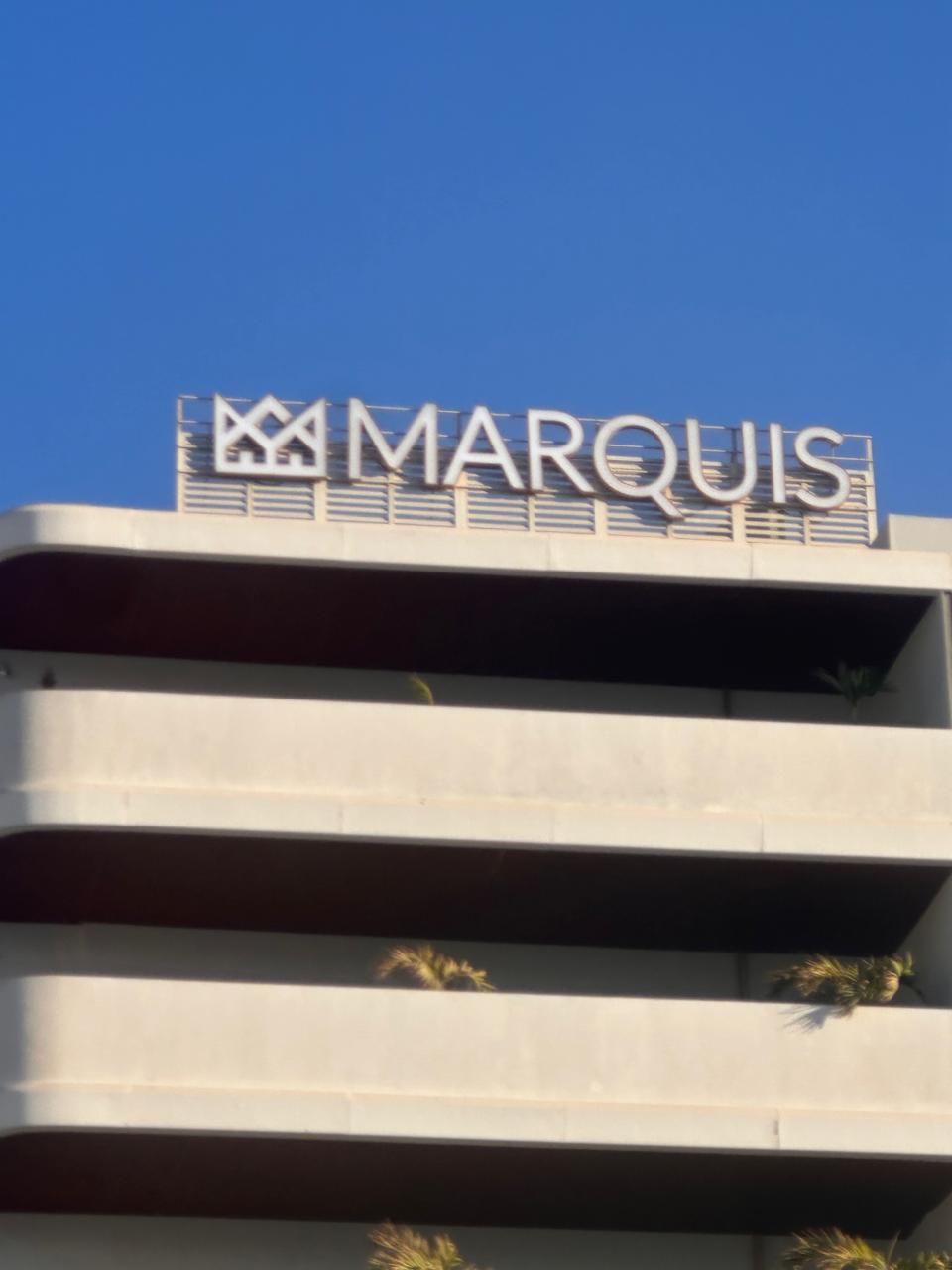 Building roof signage and exterior brand visibility project